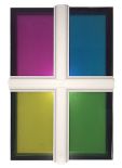 Vitrages colorés ou imprimés